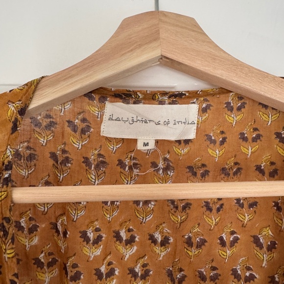 Daughters of India Zuri Wrap Dress - Picture 3 of 6